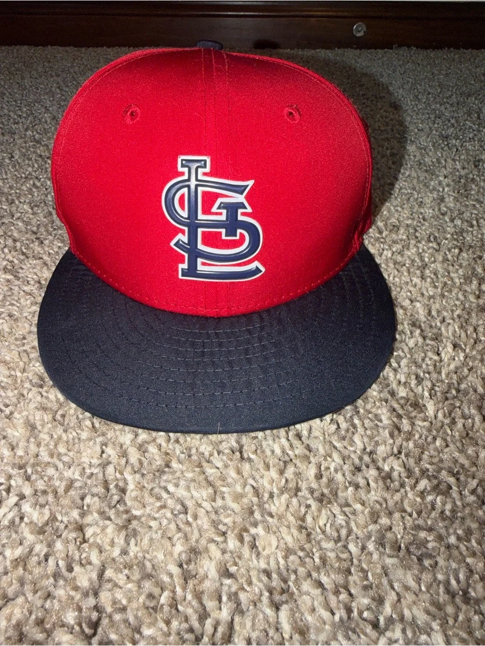 St. Louis Cardinals Hat Cap Fitted 6 5/8 kids size Red MLB MLB 59Fifty New Era